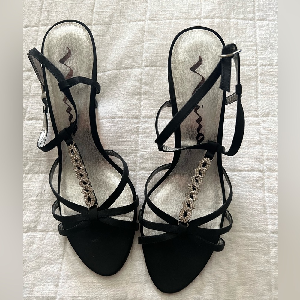 Nina Black Dress Shoes Sz 10